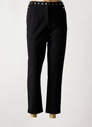 Pantalon 7/8 elasticitate mărime normală negru LOLA CASADEMUNT femeie