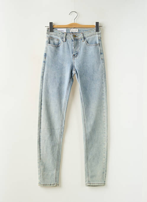 Blugi cu croială slim albastru MOLLY BRACKEN femeie