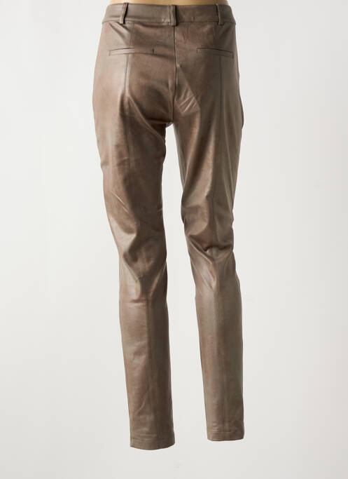 Pantalon slim verde EVA KAYAN femeie