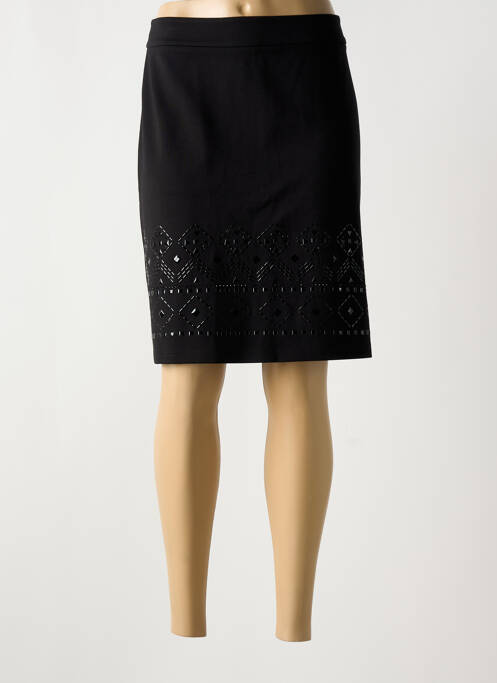 Fustă midi negru ESQUALO femeie