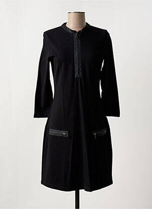 Rochie scurtă mâneci lungi mâneci lungi negru EVA KAYAN femeie