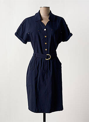 Rochie midi albastru EVA KAYAN femeie