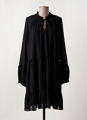 Rochie midi mâneci lungi mâneci lungi negru MOLLY BRACKEN femeie