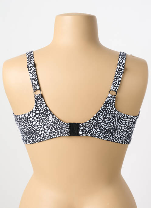 Sutien de costum de baie sutien cupe întregi cu decolteu înalt sutien cupe întregi cu decolteu înalt negru ELOMI femme