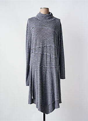 Rochie midi gri COLINE femeie