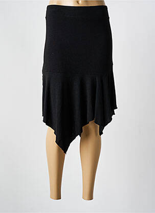 Fustă midi negru COLINE femeie