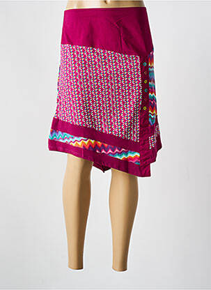 Fustă midi violet COLINE femeie