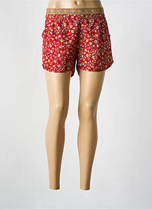 Șort roșu COLINE femeie