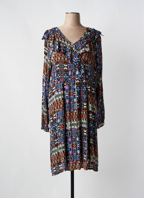 Rochie midi albastru COLINE femeie