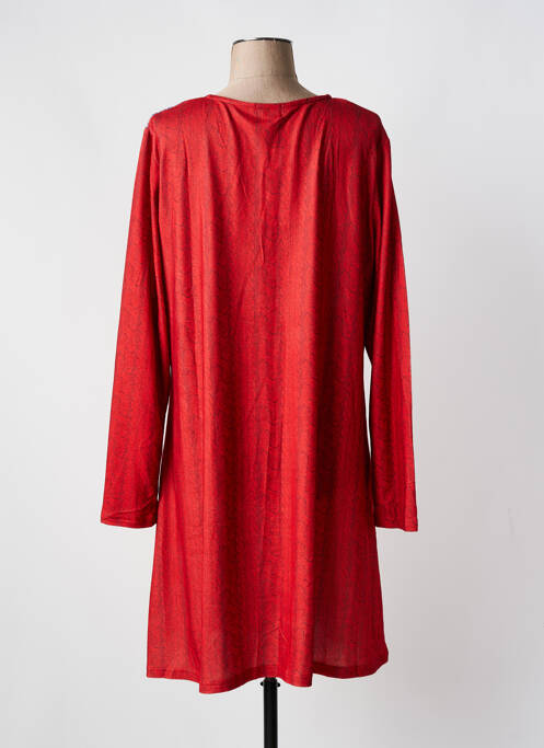 Rochie midi portocaliu COLINE femeie