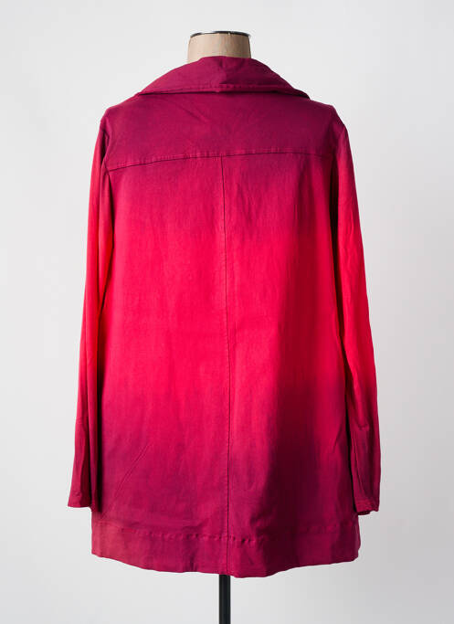 Tunică mâneci lungi roșu POMME ROUGE femeie