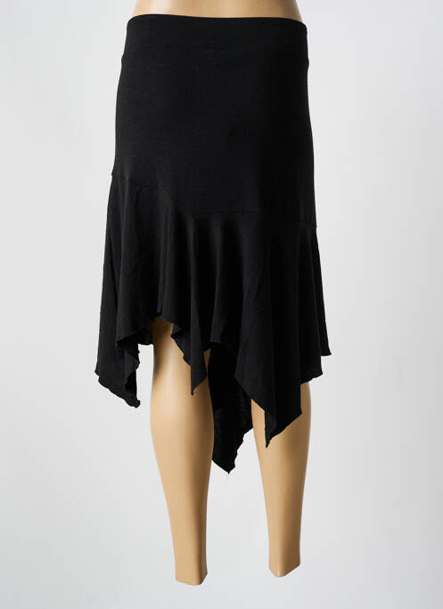 Fustă midi negru COLINE femeie