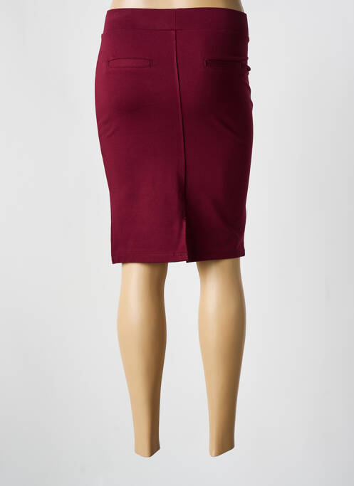 Fustă midi roșu GOLD SK femeie