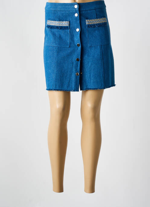 Fustă scurtă albastru MOËWY femeie