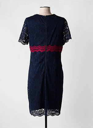 Rochie midi mâneci scurte mâneci scurte albastru JUS D'ORANGE femeie