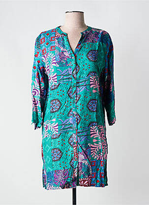 Rochie scurtă verde COLINE femeie