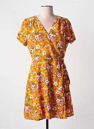 Rochie scurtă galben CERISE BLEU femeie