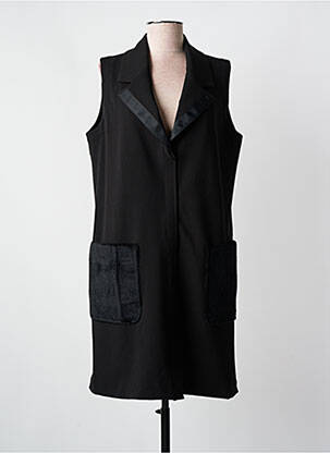 Rochie midi fără mâneci fără mâneci negru JUS D'ORANGE femeie