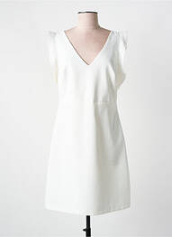 Rochie scurtă mâneci scurte mâneci scurte alb LOVIE & CO femme