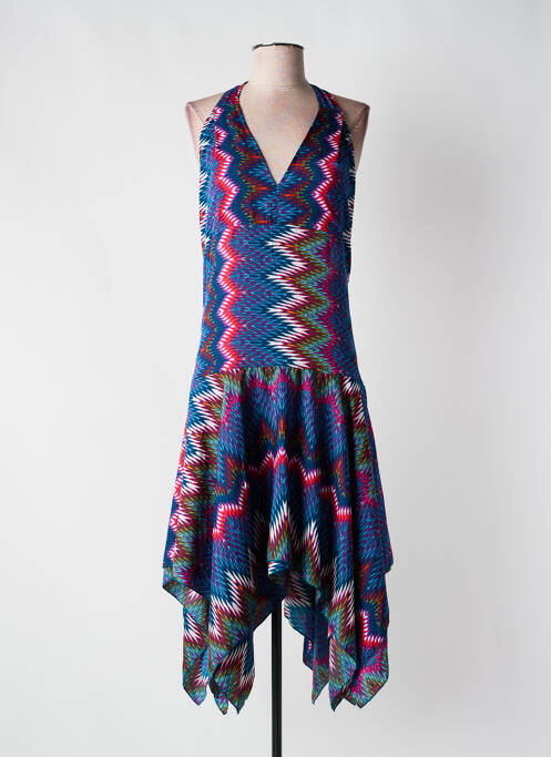 Rochie midi albastru COLINE femeie