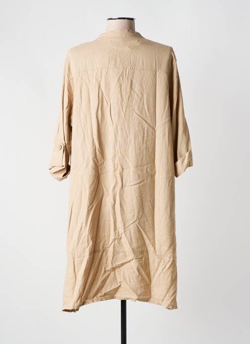 Rochie midi bej COLINE femeie