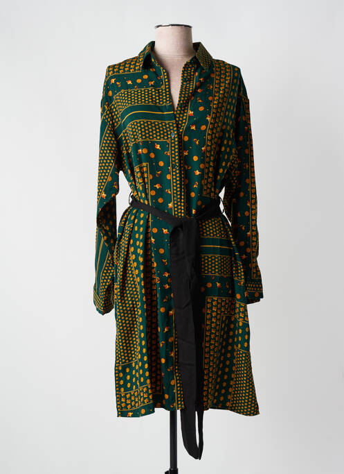 Rochie midi verde ELLI WHITE femeie