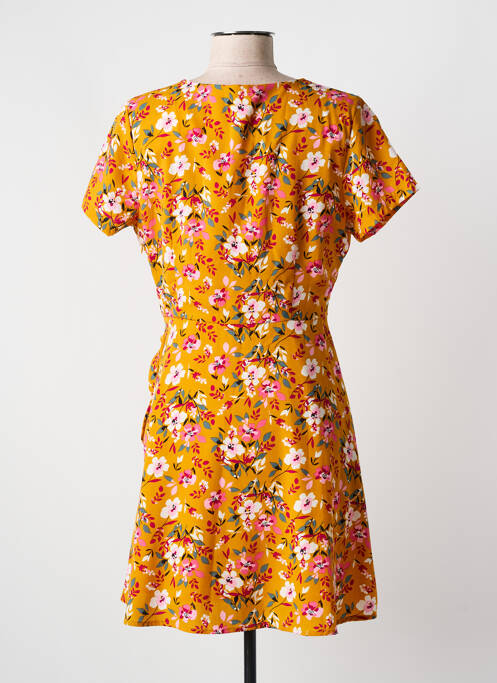 Rochie scurtă galben CERISE BLEU femeie