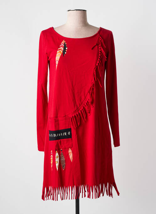 Rochie scurtă roșu COLINE femeie