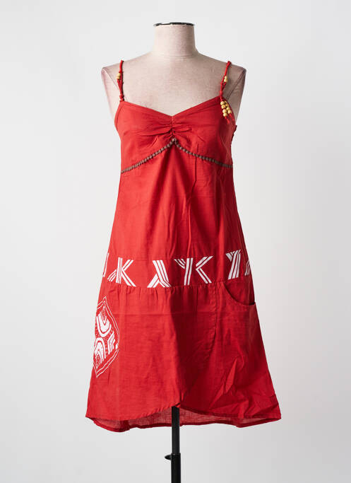 Rochie midi roșu COLINE femeie