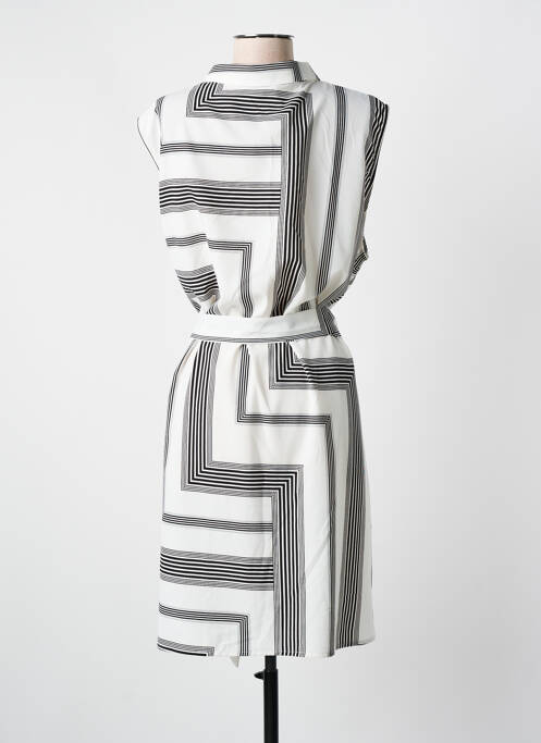 Rochie midi alb NOUGAT femeie