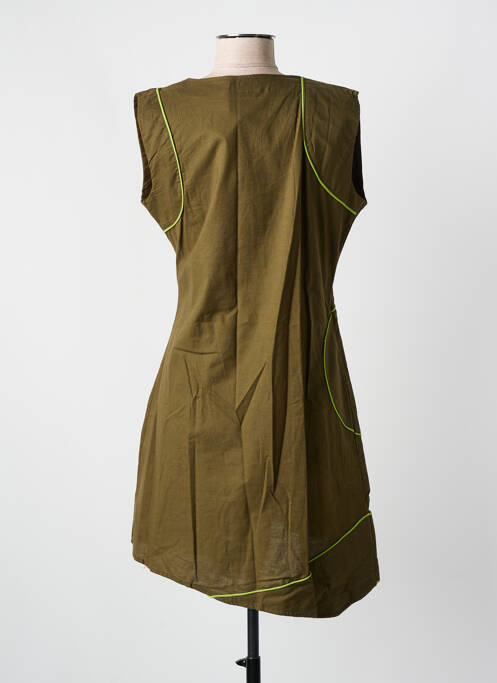 Rochie scurtă verde COLINE femeie