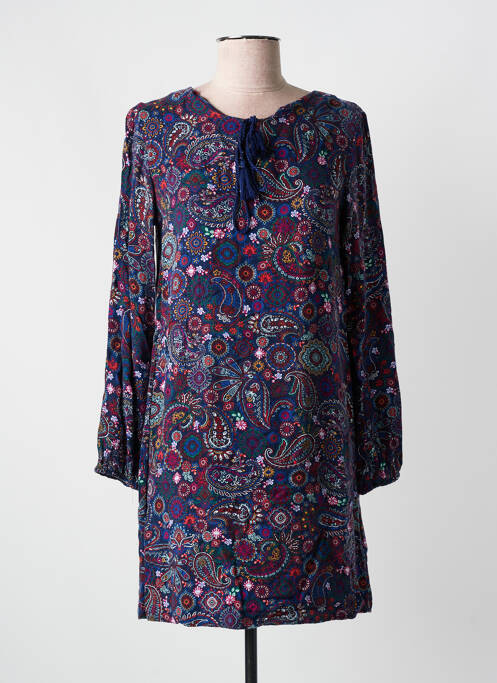 Rochie scurtă albastru COLINE femeie