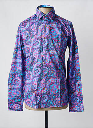 Cămașă cu mâneci lungi violet OSCAR bărbat