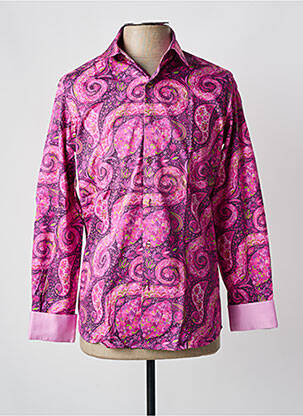 Cămașă cu mâneci lungi roz OSCAR bărbat