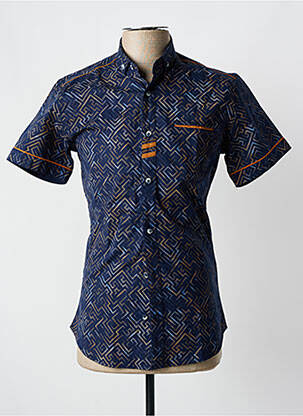 Cămașă cu mâneci scurte albastru CLUB JU PARIS bărbat