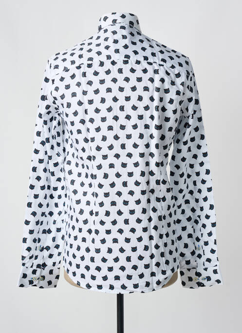 Cămașă cu mâneci lungi alb OSCAR bărbat