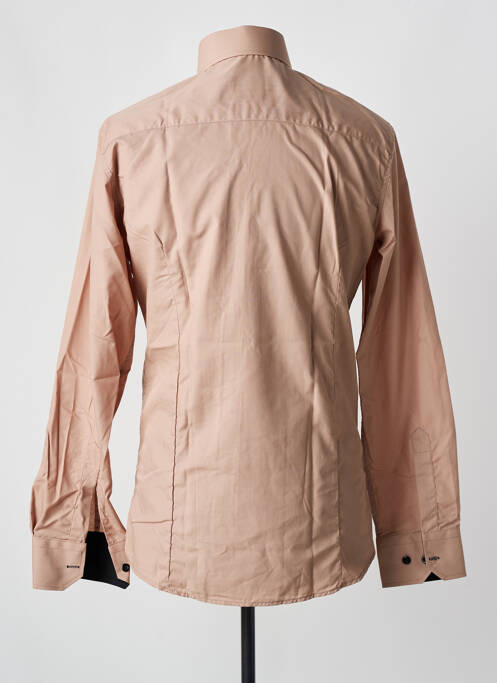 Cămașă cu mâneci lungi maro JEEL bărbat