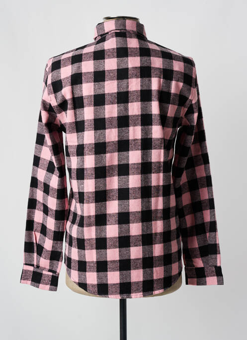 Cămașă cu mâneci lungi roz MADE IN ITALY bărbat