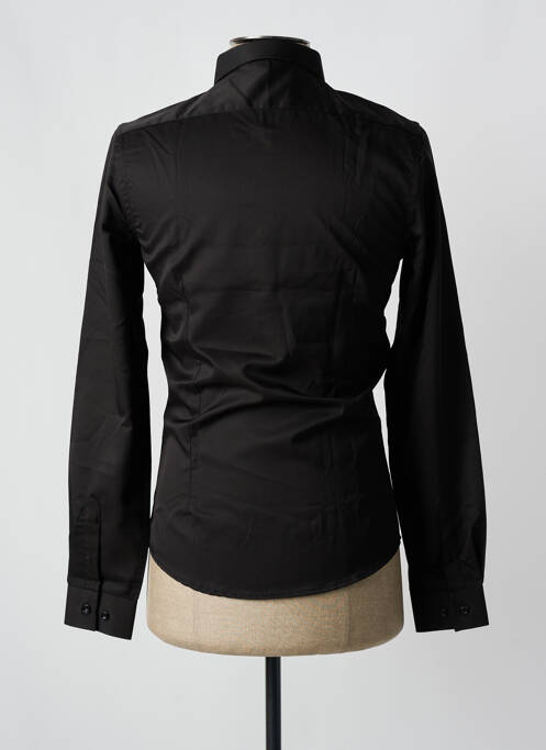 Cămașă cu mâneci lungi negru ROSS CARRA bărbat