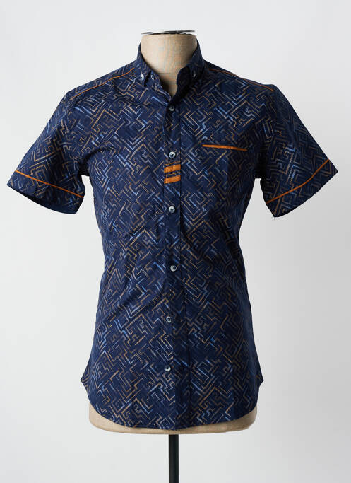 Cămașă cu mâneci scurte albastru CLUB JU PARIS bărbat