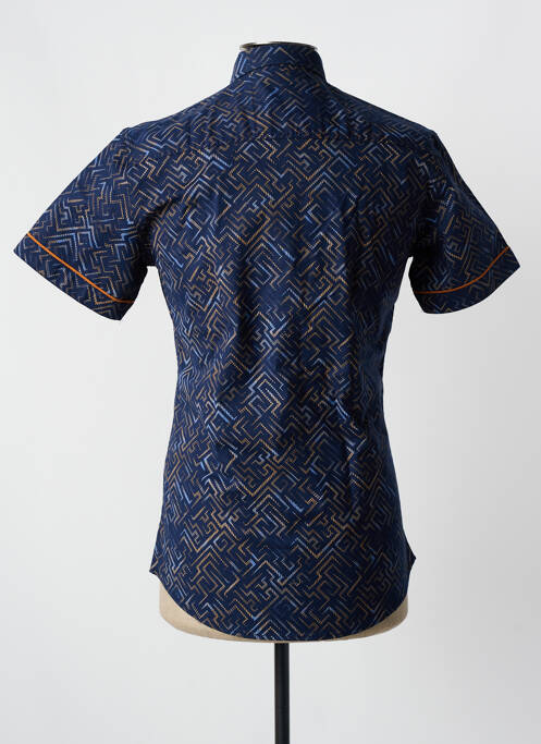 Cămașă cu mâneci scurte albastru CLUB JU PARIS bărbat