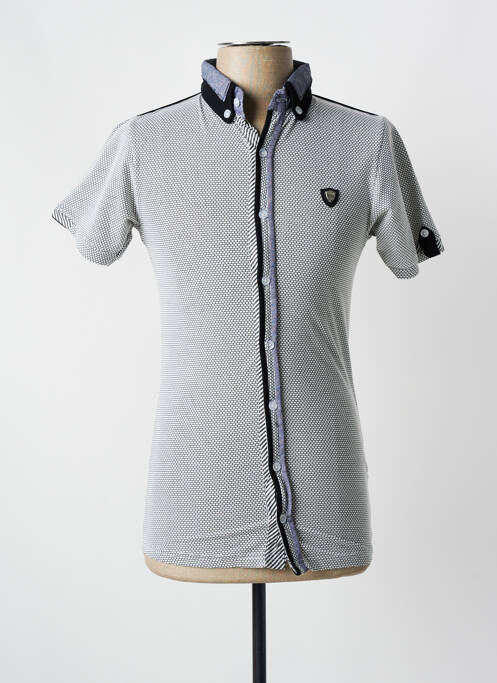 Cămașă cu mâneci scurte albastru BLVCK bărbat