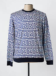 Hanorac mâneci lungi mâneci lungi albastru MADE IN ITALY homme