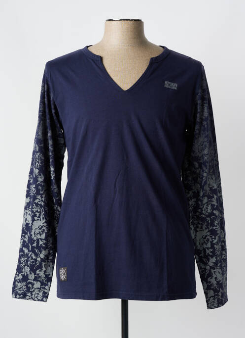 Tricou albastru HOPENLIFE bărbat