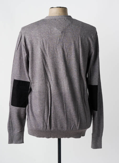 Vestă cu mâneci lungi maro OSCAR bărbat