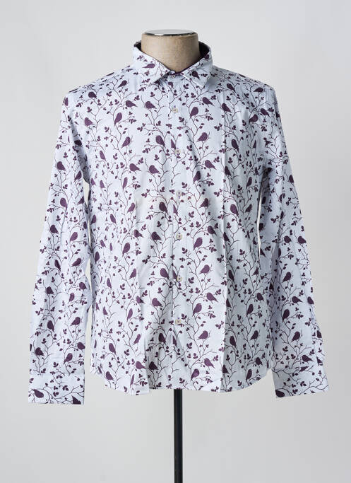 Cămașă cu mâneci lungi violet OSCAR bărbat