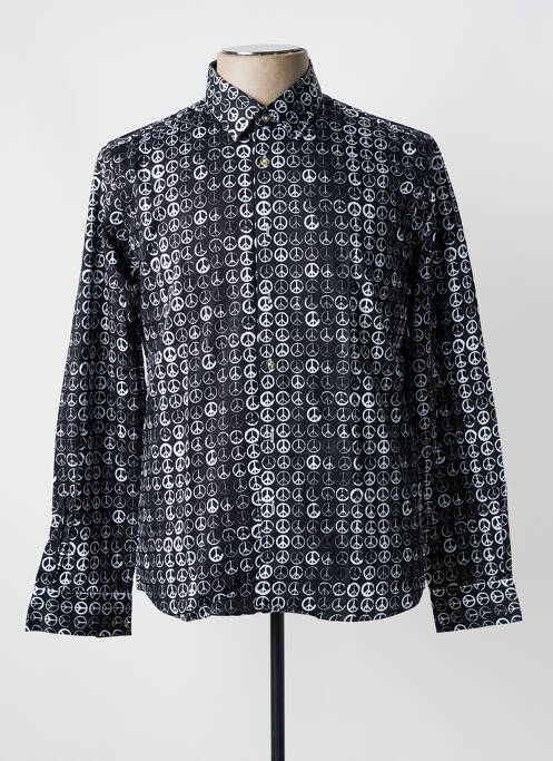 Cămașă cu mâneci lungi negru OSCAR bărbat