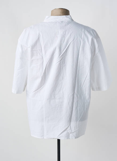 Cămașă cu mâneci scurte alb COLINE bărbat