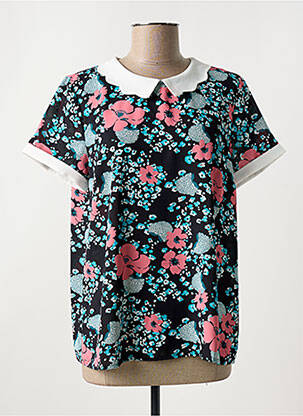 Top negru CERISE BLUE femeie