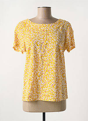 Top galben CERISE BLUE femeie